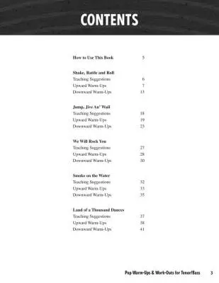 Pop Warm-ups and Work-outs for Tenor/Bass - Emerson - Book/Audio Online