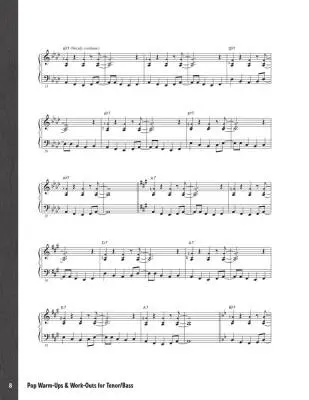 Pop Warm-ups and Work-outs for Tenor/Bass - Emerson - Book/Audio Online