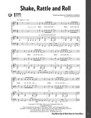 Pop Warm-ups and Work-outs for Tenor/Bass - Emerson - Book/Audio Online