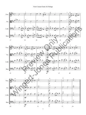 First Concert Suite - Day - String Orchestra - Gr. 1