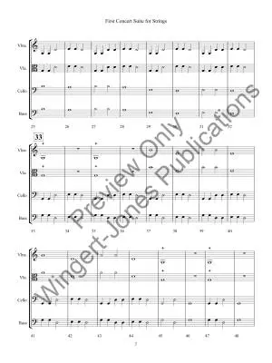 First Concert Suite - Day - String Orchestra - Gr. 1