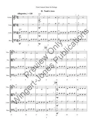 First Concert Suite - Day - String Orchestra - Gr. 1