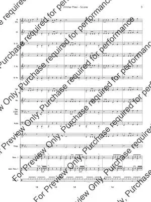Winter Fire - Vargas - Concert Band - Gr. 0.5