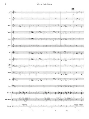 Winter Fire - Vargas - Concert Band - Gr. 0.5