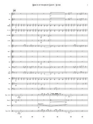 March of the Frost Giants - Standridge - Concert Band - Gr. 1.5