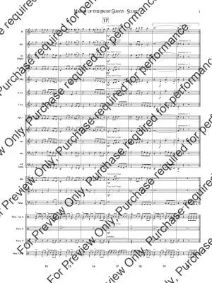March of the Frost Giants - Standridge - Concert Band - Gr. 1.5