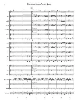 March of the Frost Giants - Standridge - Concert Band - Gr. 1.5