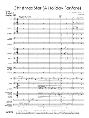 Christmas Star - Standridge - Concert Band - Gr. 1.5