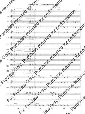 Christmas Star - Standridge - Concert Band - Gr. 1.5
