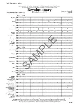 Revolutionary - Boysen Jr. - Concert Band - Gr. 4.5