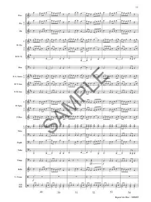 Beyond the Blue - O\'Toole - Concert Band - Gr. 3.5