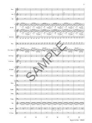 Beyond the Blue - O\'Toole - Concert Band - Gr. 3.5