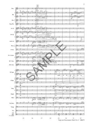 Pomp and Circumstance March No. 5 - Elgar/Milburn - Concert Band - Gr. 5
