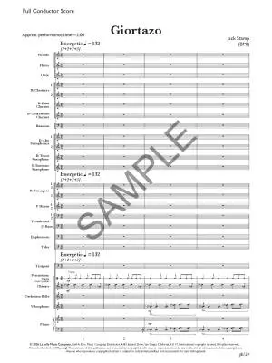 Giortazo - Stamp - Concert Band - Gr. 5