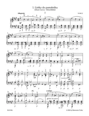 Easy Piano Pieces and Dances - Dvorak - Piano - Book