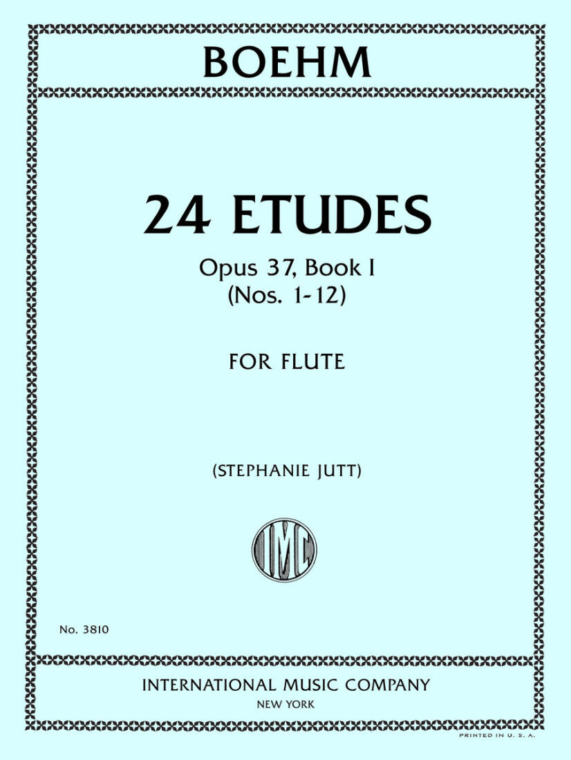 24 Etudes, Op. 37, Book 1 (Etudes 1-12) - Bohm - Flute - Book
