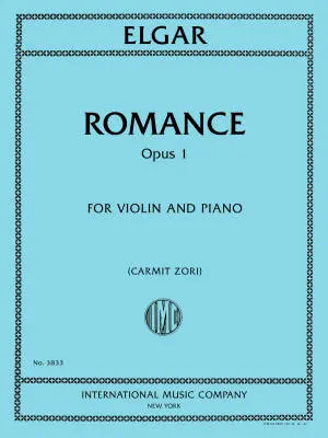 International Music Company - Romance, Op. 1 - Elgar - Violin/Piano - Sheet