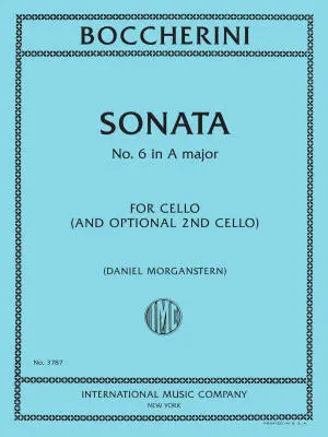 International Music Company - Sonata No. 6 in A Major - Boccherini - Cello Duet - Book