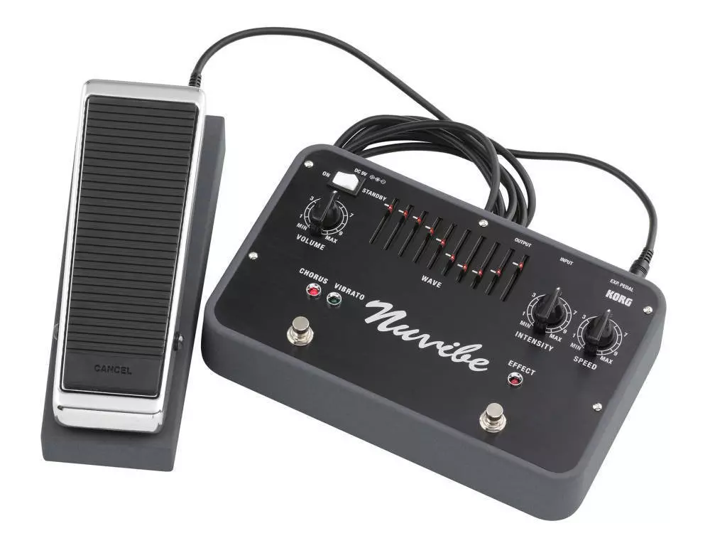 Vibrato/Chorus Effect Pedal w/Expression