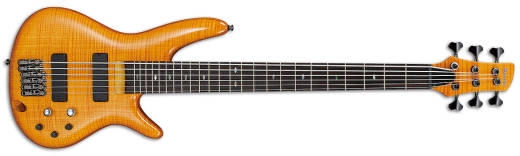 Ibanez - Gerald Veasley 6 String Electric Bass Guitar - Amber