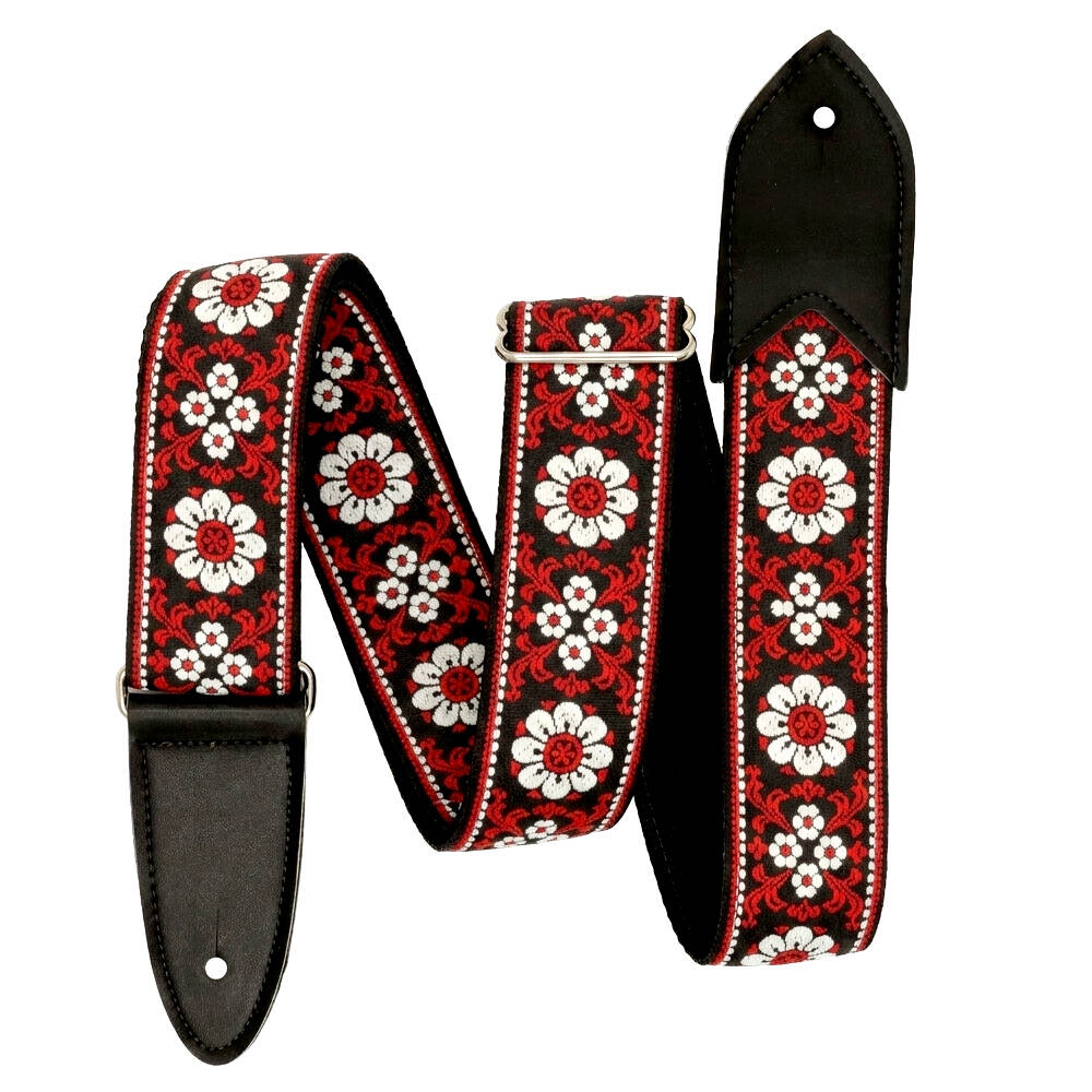 Paw Print Vegan Style 9 Black End Strap