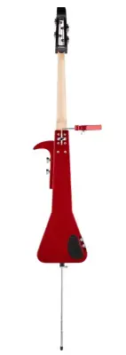 RockBass Triumph Lite 4-String Electric Upright Bass with Gig Bag - Metallic Red High Polish