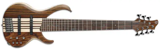 Ibanez - BTB 7 String Electric Bass Guitar - Natural Flat