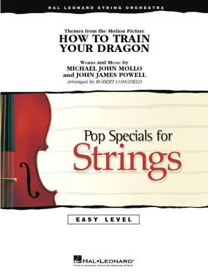 Hal Leonard - Themes from How to Train Your Dragon - Powell/Longfield - String Orchestra - Gr. 2