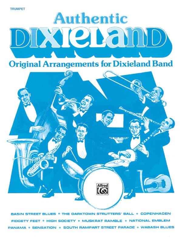 Authentic Dixieland - Trumpet - Book