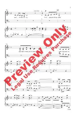 The Winner Takes It All - Gilpin - Choral Octavo - SATB Accompanied