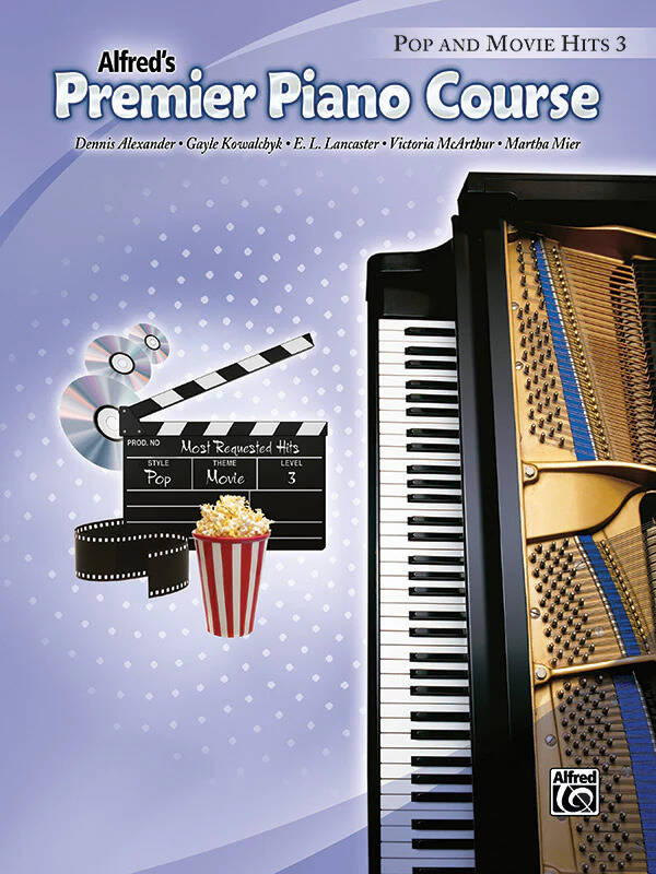 Premier Piano Course: Pop and Movie Hits 3 - Book
