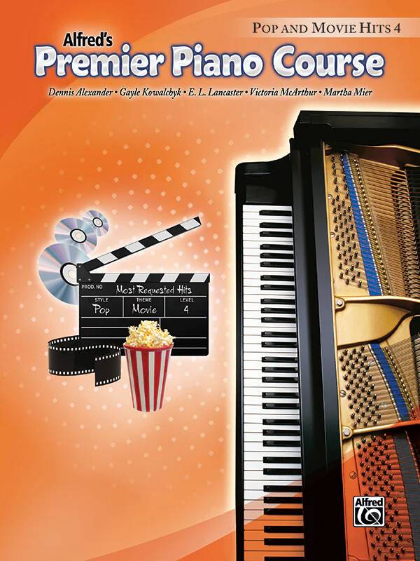 Premier Piano Course: Pop and Movie Hits 4 - Book