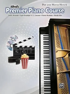 Alfred Publishing - Premier Piano Course: Pop and Movie Hits 6 - Book