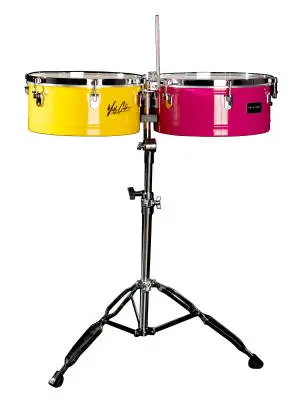 Gon Bops - Willy Calderon Signature Fiesta Timables with Stand
