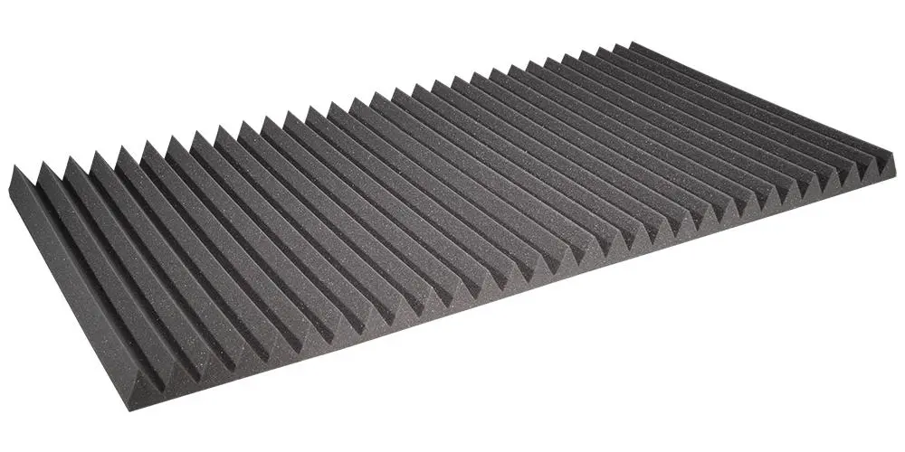 Studiofoam Wedge Panels (6) 2\'\' x 24\'\' x 48\'\' - Charcoal