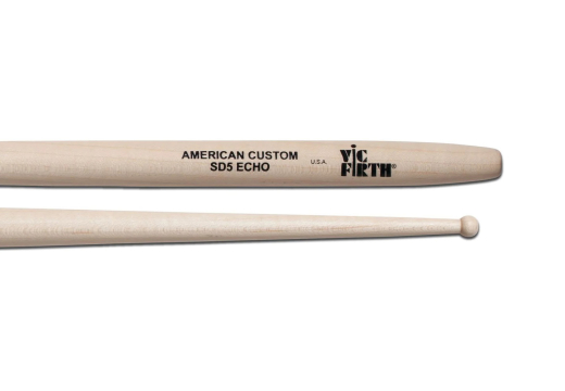 Vic Firth - SD5 American Custom Echo (Round Tip) Sticks