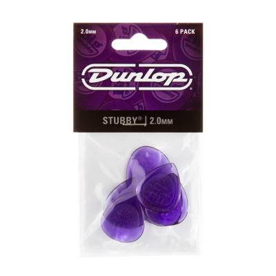 Stubby Jazz Players Pack (6 Pack) - 2.0mm