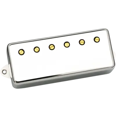 DiMarzio - Paul Gilbert Signature PG-13 Mini Humbucker Neck Pickup - Nickel with Gold Poles