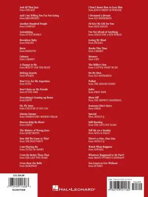 Broadway Belter\'s Songbook, 3rd Ed. - Piano/Vocal - Book