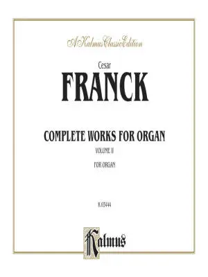 Organ Works, Volume II - Franck - Book