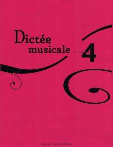 Dictee Musicale, Volume 4 - Lussier - Book