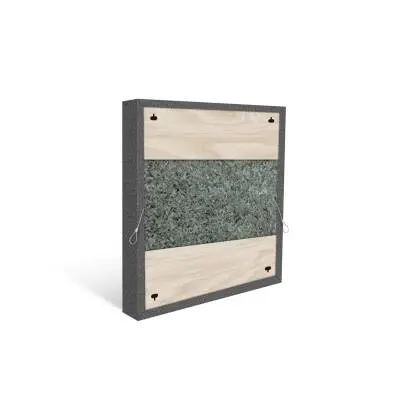 AuraPanel 3.7\'\' x 24\'\' x 24\'\' Absorption Panel (1), Fabric Wrapped - Burch Granite