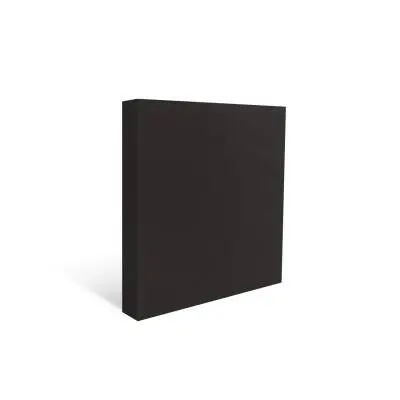 Auralex - AuraPanel 3.7 x 24 x 24 Absorption Panel (1), Fabric Wrapped - Liba Black
