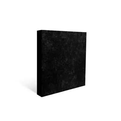 Auralex - AuraPanel 3.7 x 24 x 24 Absorption Panel (1), Fabric Wrapped - SonoSuede Black