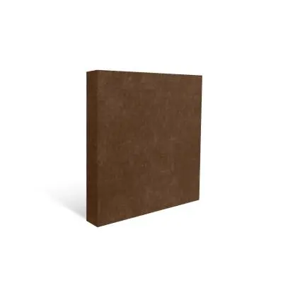 Auralex - AuraPanel 3.7 x 24 x 24 Absorption Panel (1), Fabric Wrapped - SonoSuede Brown