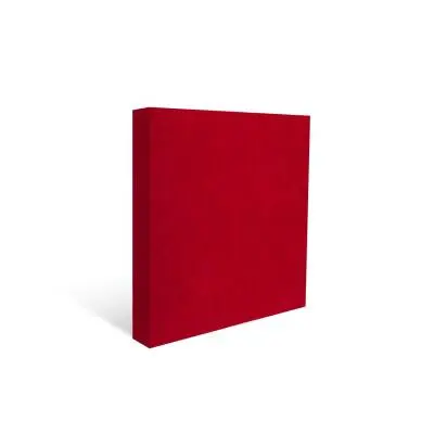 Auralex - AuraPanel 3.7 x 24 x 24 Absorption Panel (1), Fabric Wrapped - SonoSuede Red