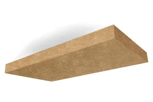 Auralex - AuraPanel 3.7 x 24 x 48 Ceiling or Corner Panel (1), Fabric Wrapped - Tan SonoSuede
