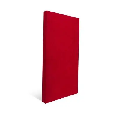 Auralex - AuraPanel 3.7 x 24 x 48 Absorption Panel (1), Fabric Wrapped - SonoSuede Red
