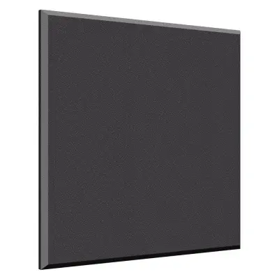 Auralex - B122 ProPanel Acoustic Wall Panel (1), Beveled Edge 1x24x24 - Onyx Fabric, Tier 3