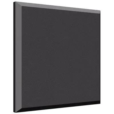 Auralex - B222 ProPanel Acoustic Ceiling Panel (1), Beveled Edge 2x 24x24 - Onyx Fabric